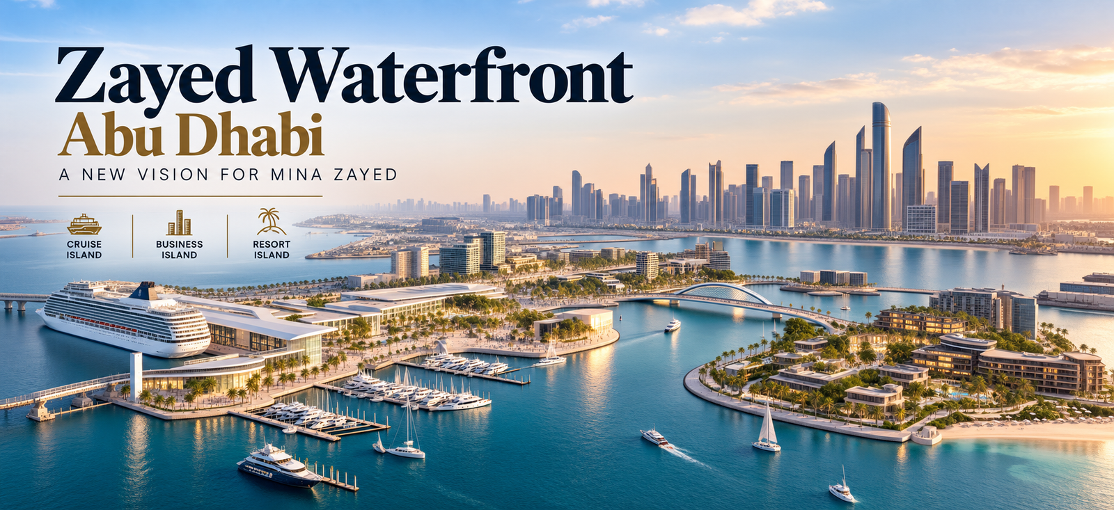 Zayed Waterfront Abu Dhabi: Reimagining Mina Zayed